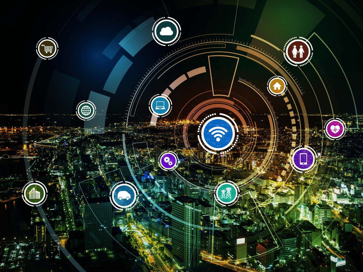 Wireless technology icons