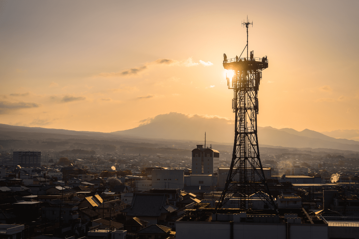 Telecoms tower